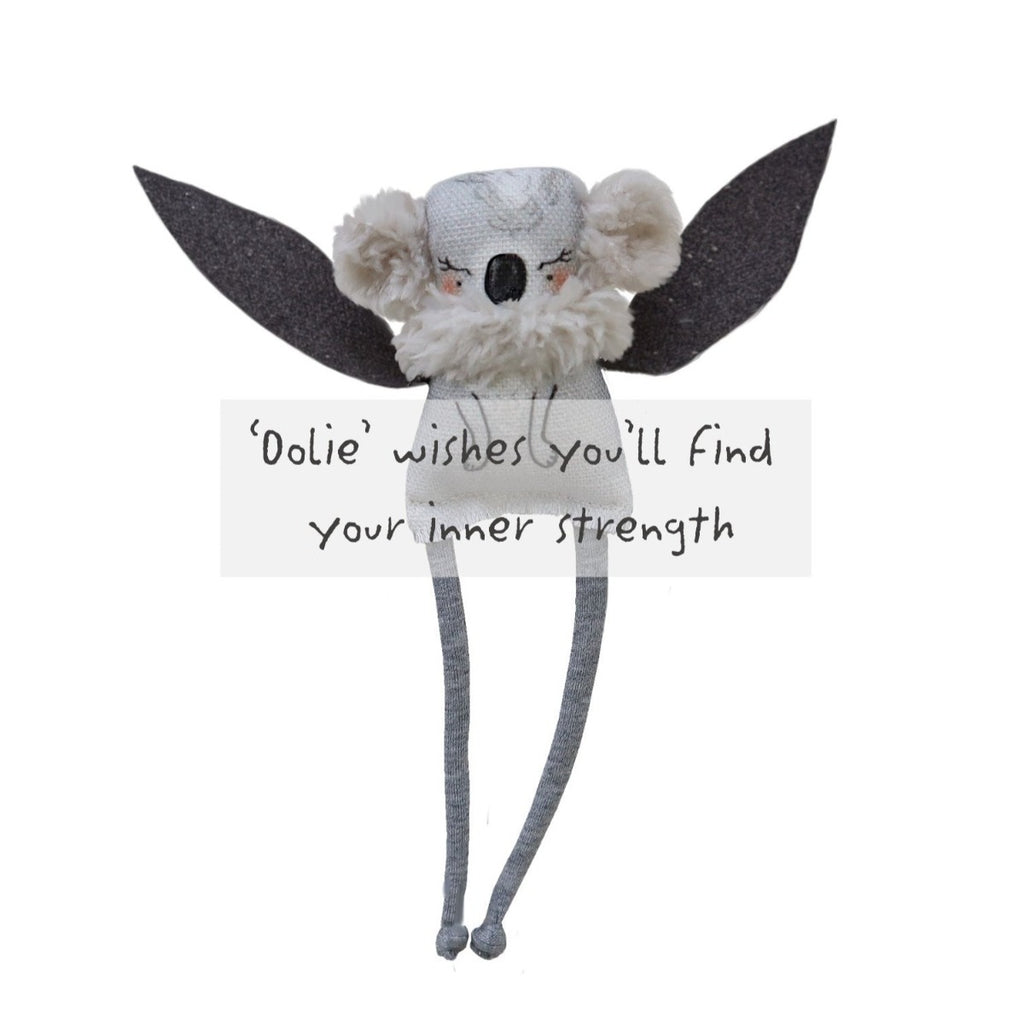 US stockist of The Wish Pixies Oolie Pixie.  He wishes that you find your inner strength.