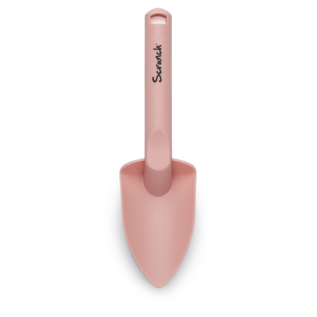 US stockist of Scrunch's spade in dusty rose.  Made from recyclable polypropylene with a rubber handle.