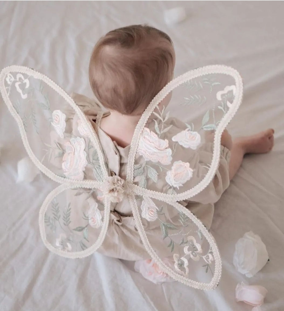 US stockist of Mauve & May's Rose Fairy Wings in size large.
