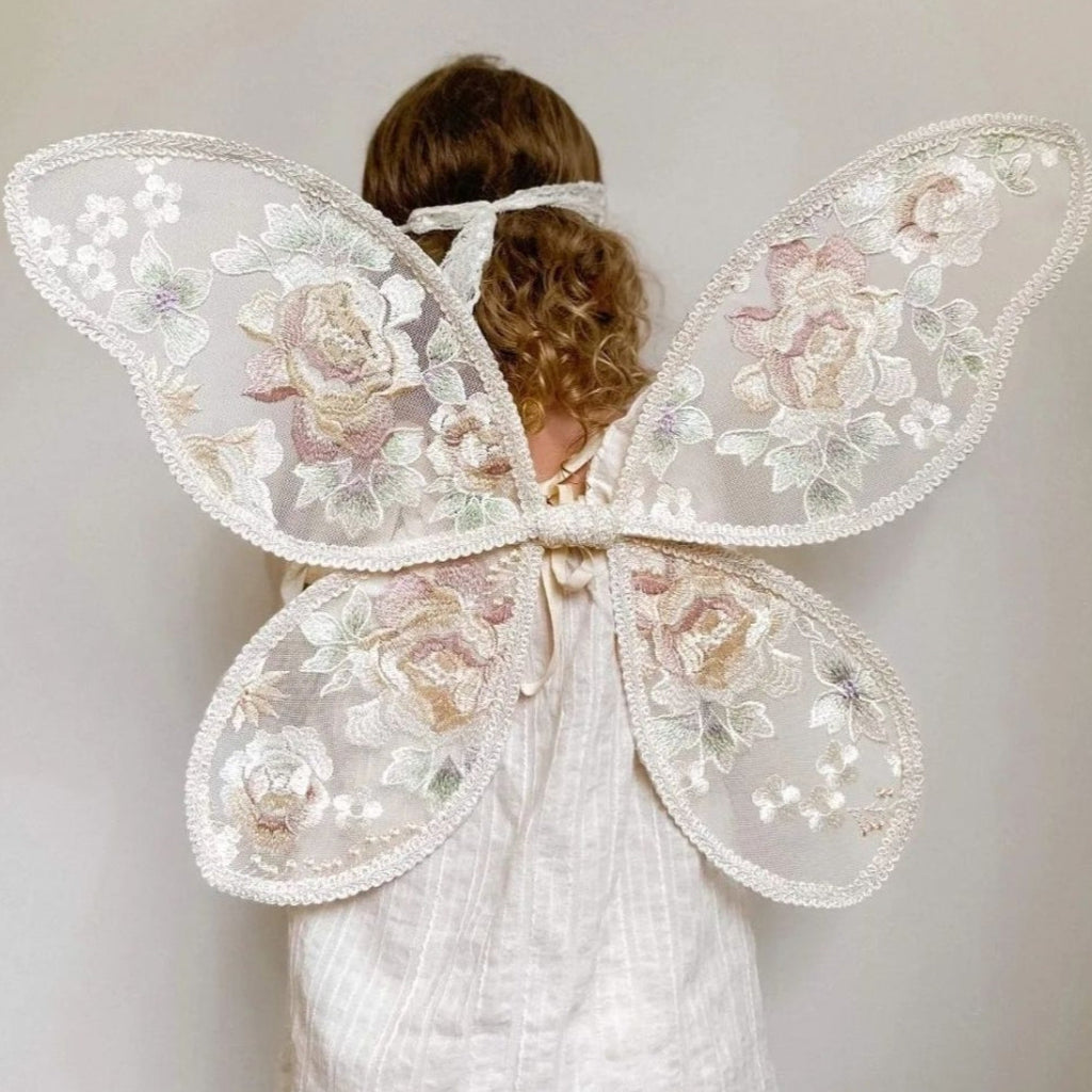US stockist of Mauve & May's large Dawn fairy wings