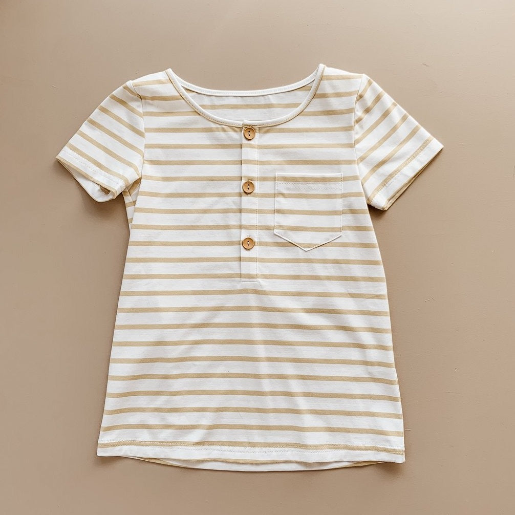 US stockist of Two Darlings Golden Stripe T-Shirt