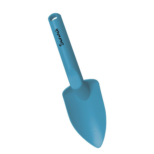 US stockist of Scrunch's spade in grey/blue.  Made from recyclable polypropylene with a rubber handle.
