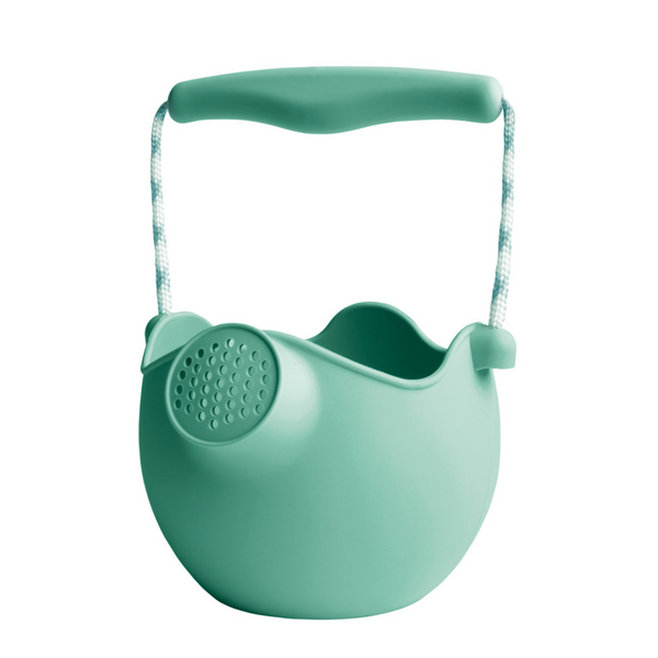US stockist of Scrunch's mint silicone watering can.