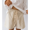US stockist of Illoura the Label's Bowie Shorts - Natural Cord