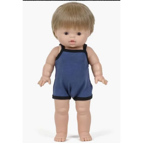 US stockist of Minikane's Archie boy standing doll.  