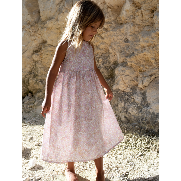 US stockist of Illoura the Label's Field Dress in Lavender Bloom