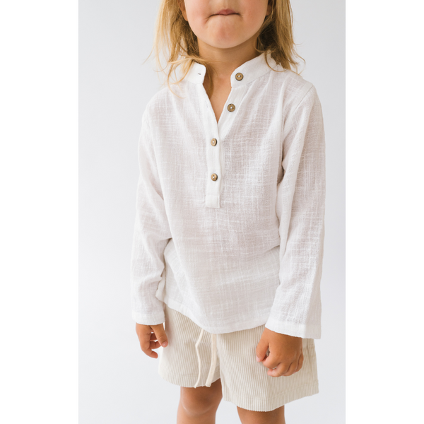 US stockist of Illoura the Label's Cove Shirt in White