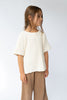 US stockist of Illoura the Label's essential ribbed tee in Vanilla