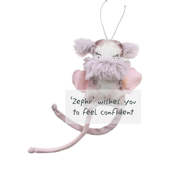 US stockist of The Wish Pixies Zephr Pixie.  She wishes for you to feel confident.