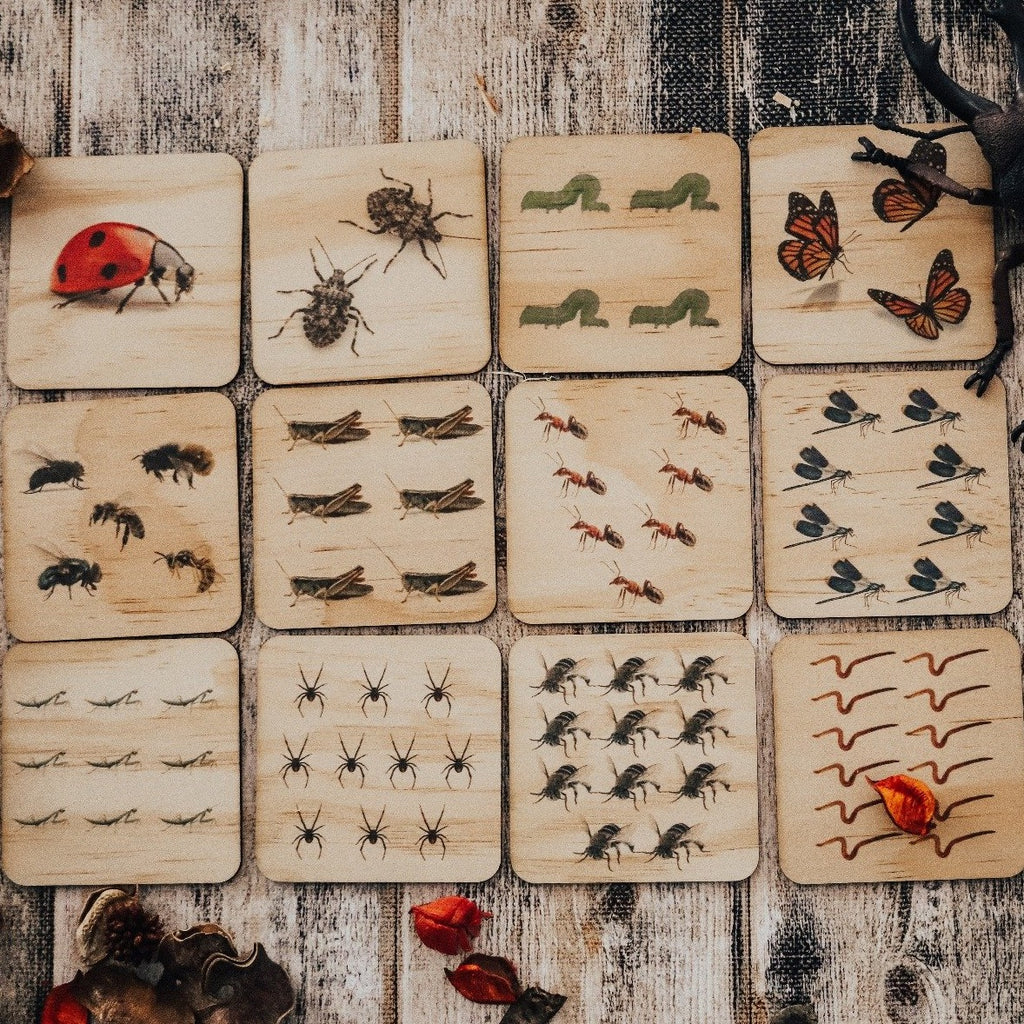 US stockist of Five Little Bears Garden Bug Counting Puzzle.  Has 12 pieces.