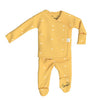 US stockist of Bonsie's Sunrise footed romper.