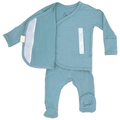 Stockist of Bonsie's Ripple Blue Footed Romper
