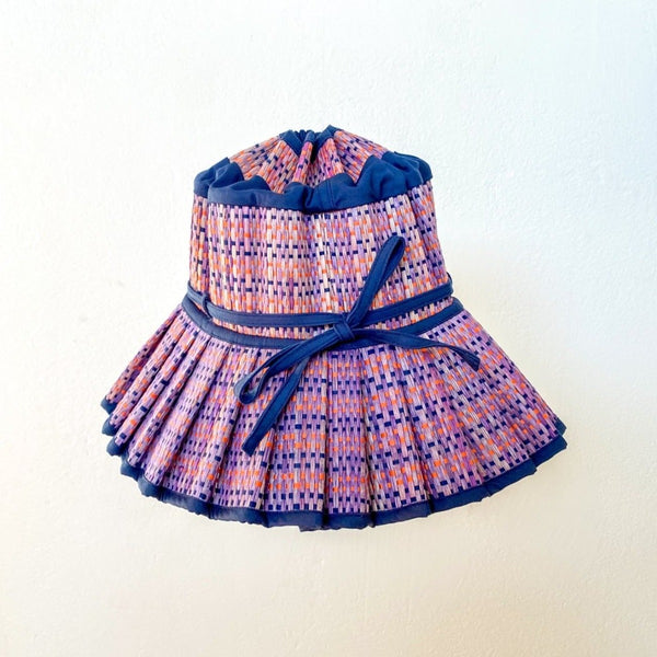 US stockist of Lorna Murray's handmade, child's Bermuda Blue Capri hat.