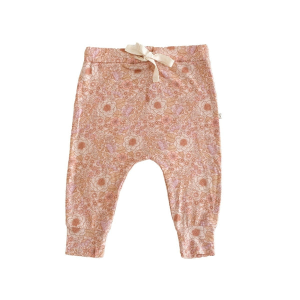 US stockist of India & Grace's bamboo relaxed fit leggings in Bloom Floral.