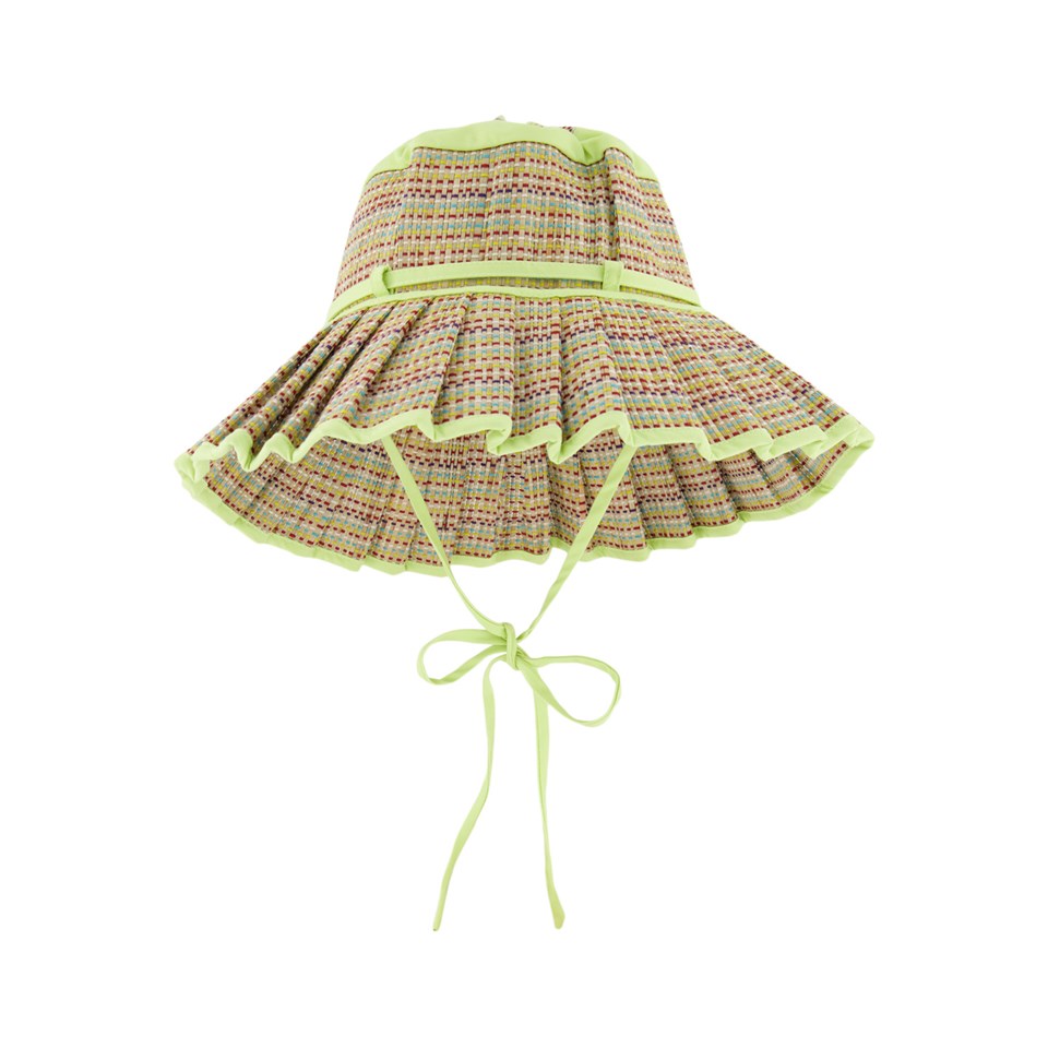 US stockist of Lorna Murray's handmade, child's Bathers Beach Capri hat.