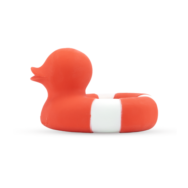 US stockist of Oli & Carol's Red Flo the Floatie Duck.