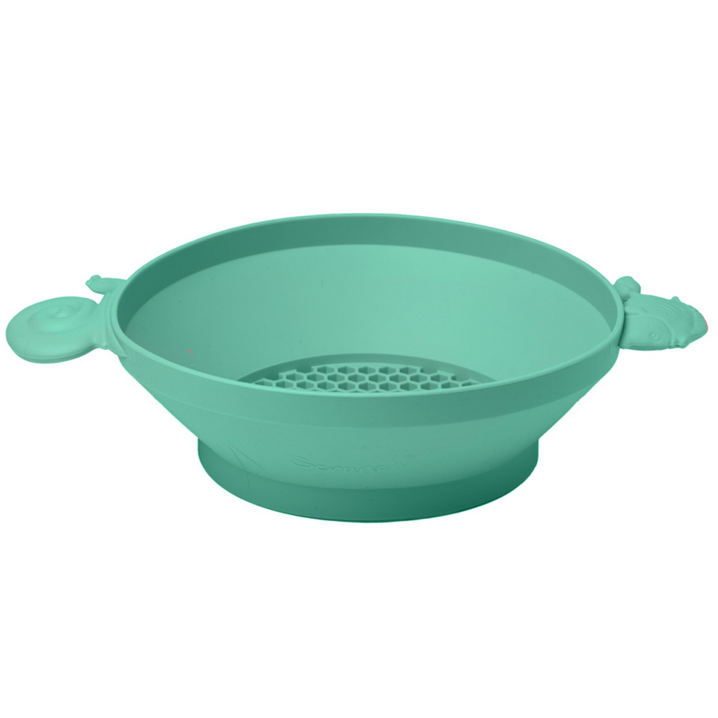 US stockist of Scrunch's silicone sand sifter in Mint Green.