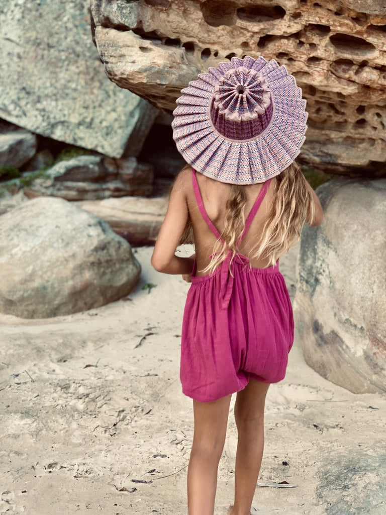 Lorna Murray USA Wax Flower Hat Child Capri – The Little Kiwi Co